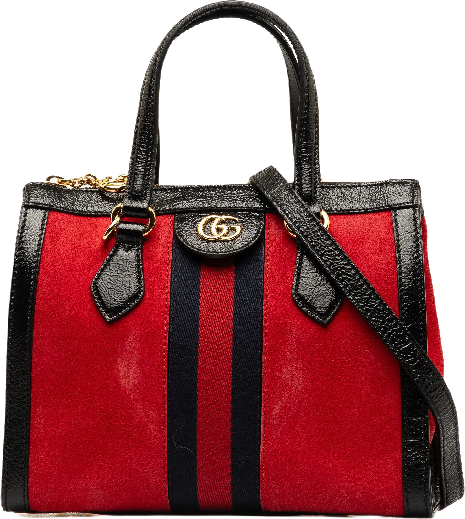 Gucci Small Suede Ophidia Satchel