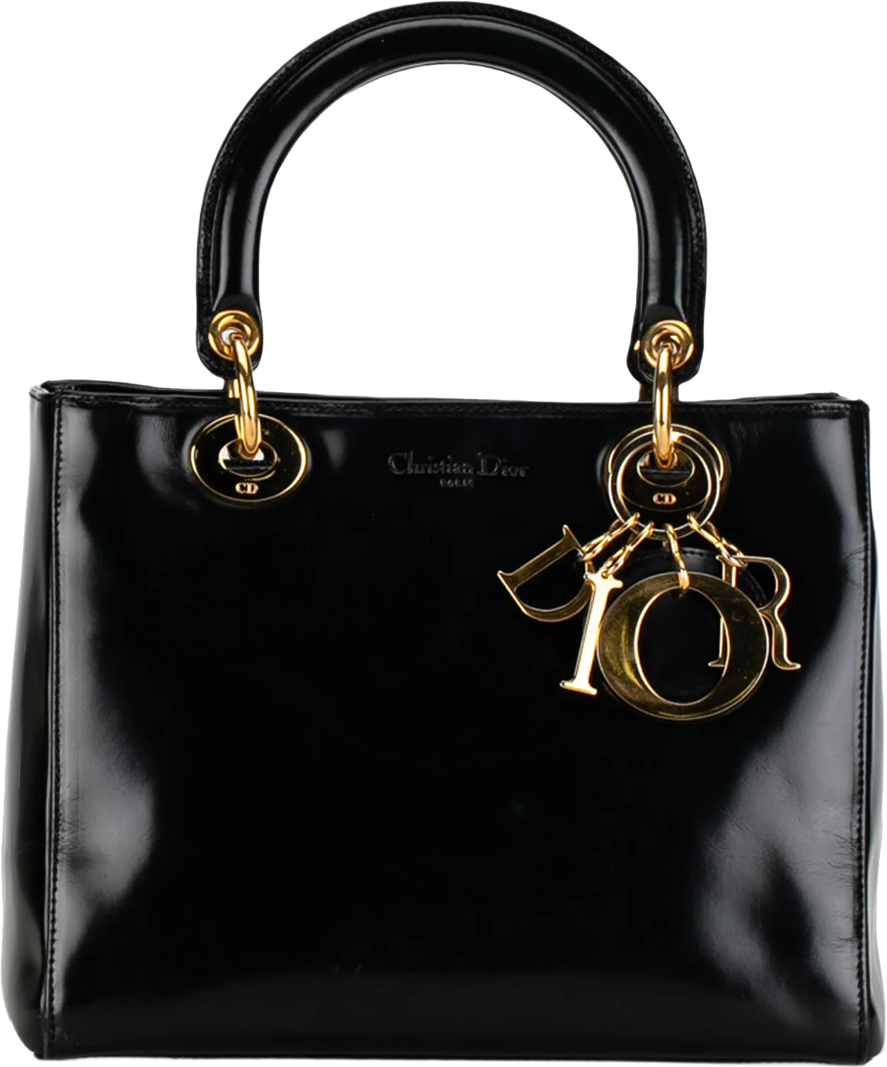 Dior Medium Patent Lady Dior