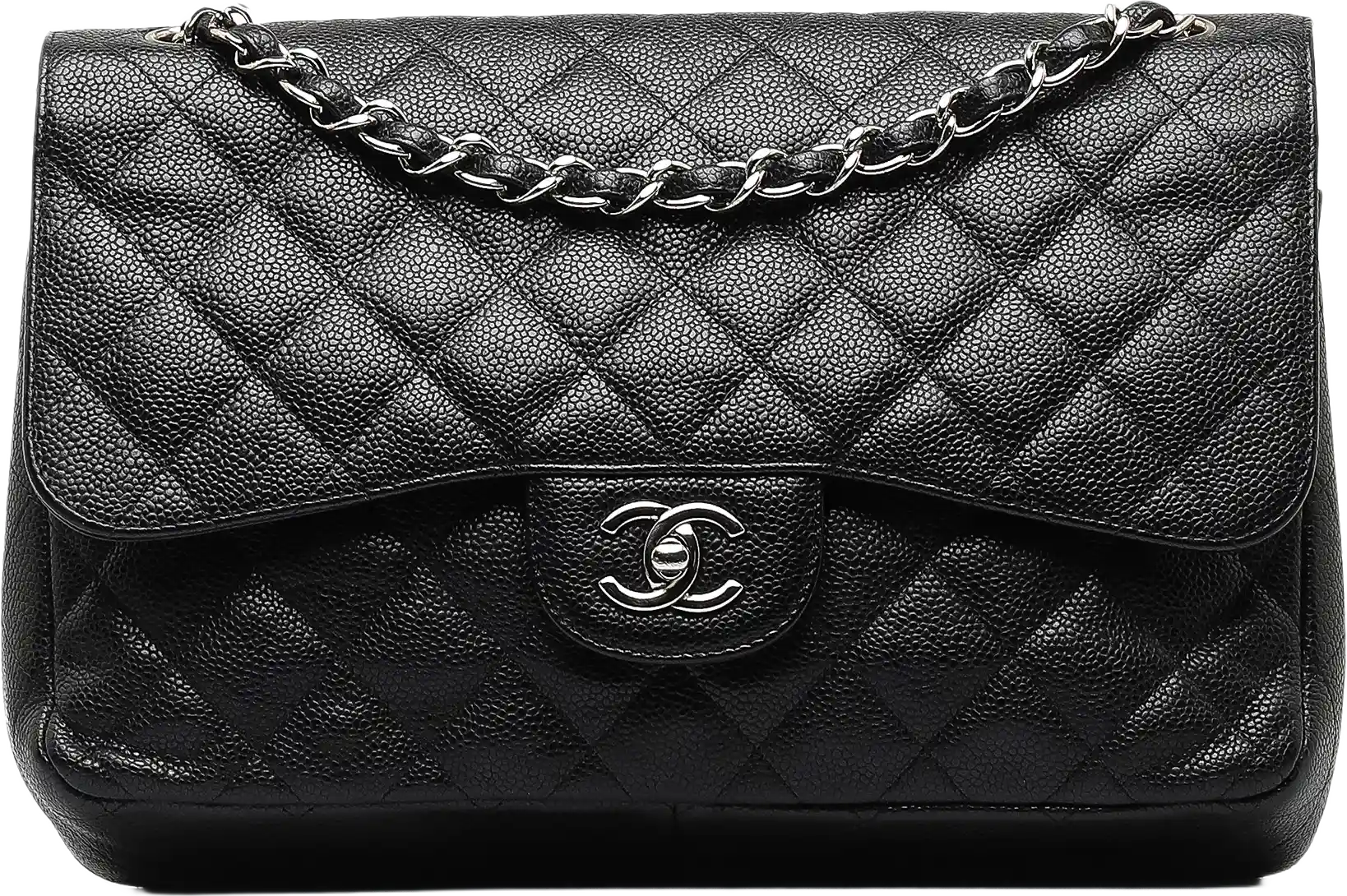 Chanel Jumbo Classic Caviar Double Flap