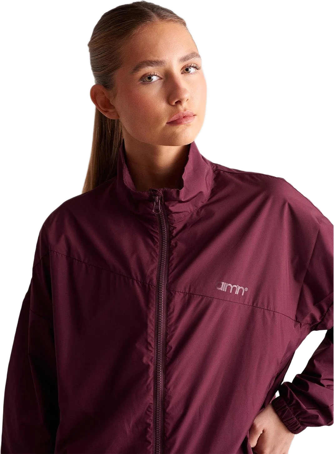 Bordeaux Balance Windbreaker Jacket