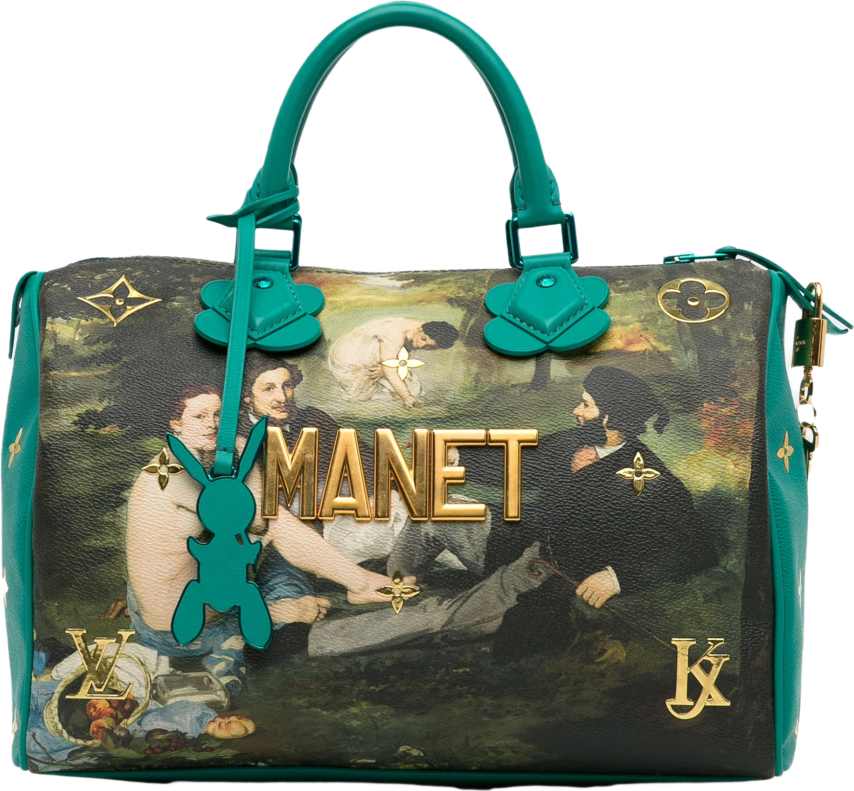 Louis Vuitton X Jeff Koons Masters Collection Manet Speedy 30