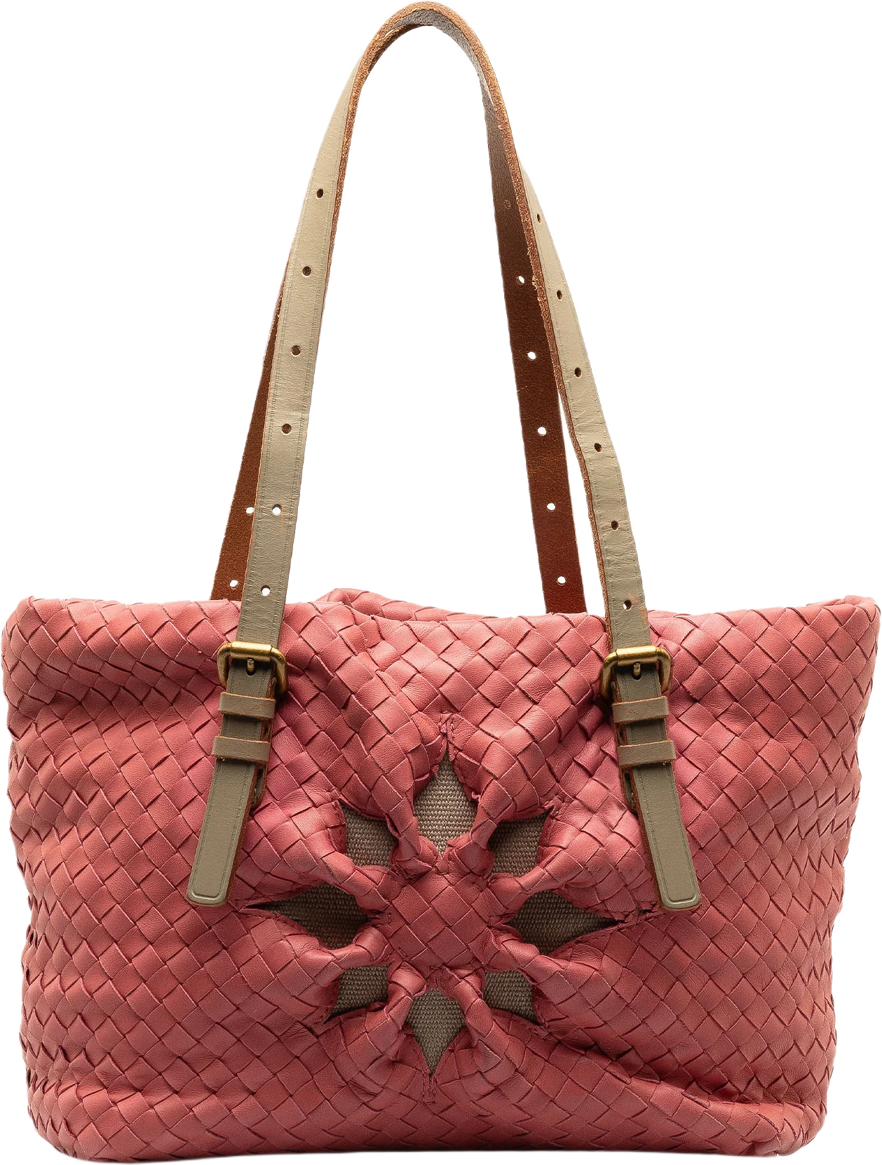 Bottega Veneta Intrecciato Marquise Flower Tote