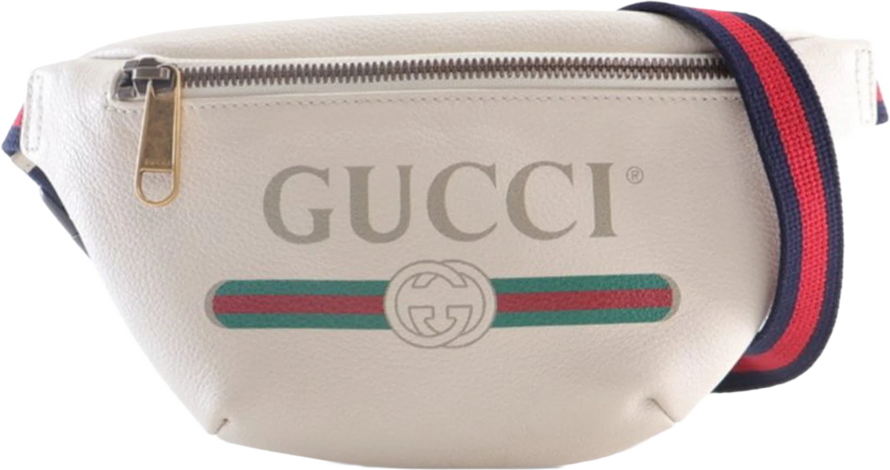 Gucci Logo Leather Belt Bag