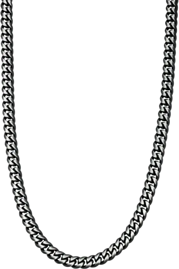 Harlow Steel Necklace Black