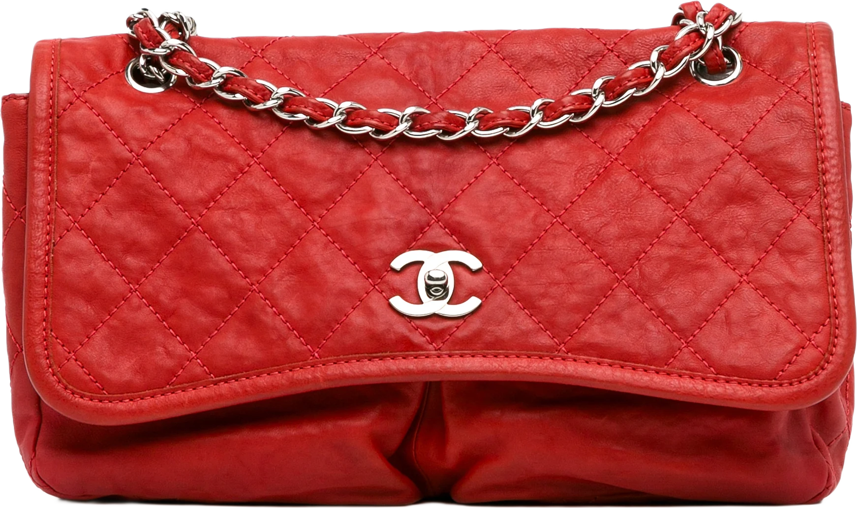 Chanel Medium Grained Calfskin Natural Beauty Flap