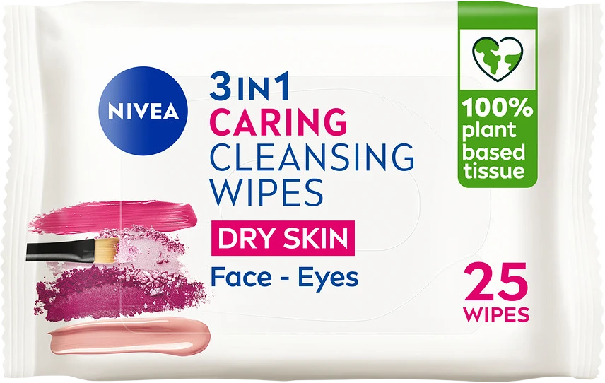 Ansiktsservetter Gentle Cleansing Wipes 25 st NIVEA