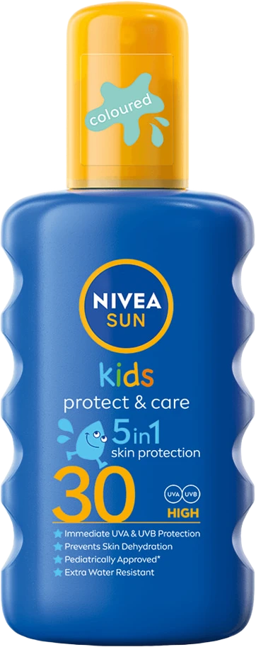 Solskydd barn Protect & Moisture Kids Sun Spray SPF30 200 ml NIVEA SUN