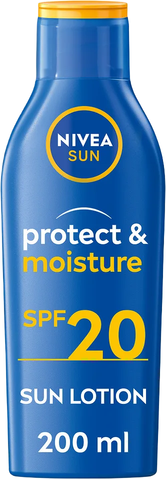 Solkräm Protect & Moisture Sun Lotion SPF20 200 ml NIVEA SUN