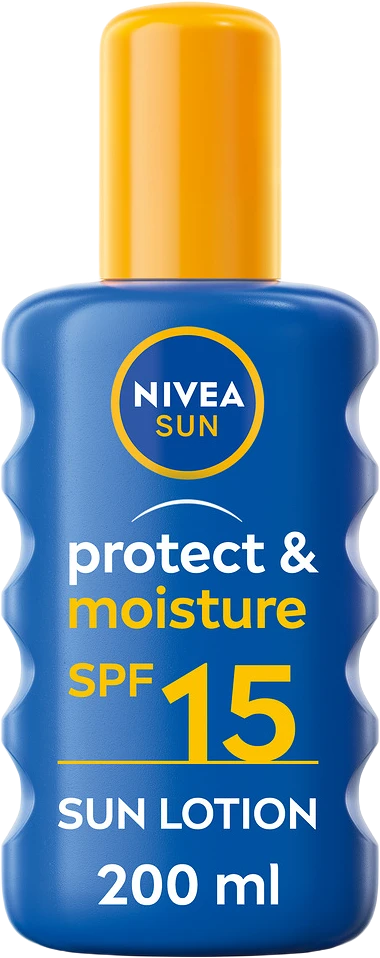 Solspray Protect & Moisture Sun Spray SPF15 200 ml NIVEA SUN