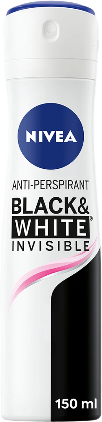 Antiperspirant Deo Spray Black & White Original 150 ml NIVEA