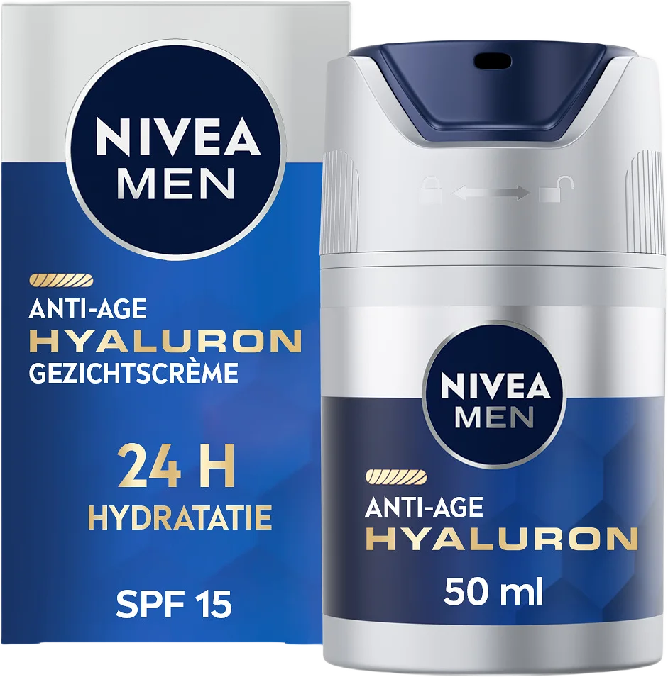 Ansiktskräm Anti Age Hyaluron Face Cream 50 ml NIVEA MEN