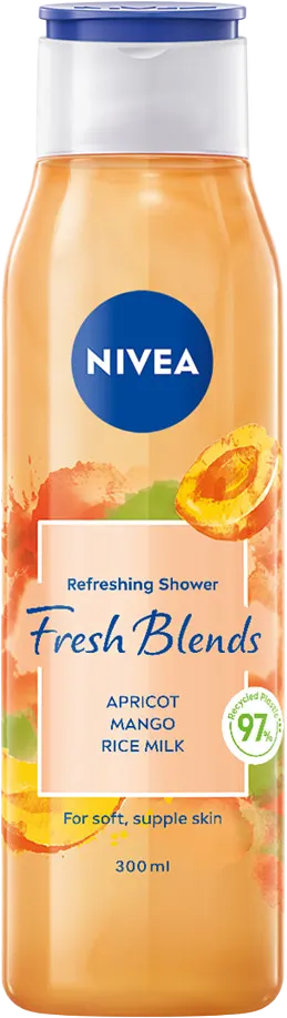 NIVEA Fresh Blends Apricot Shower 300ml