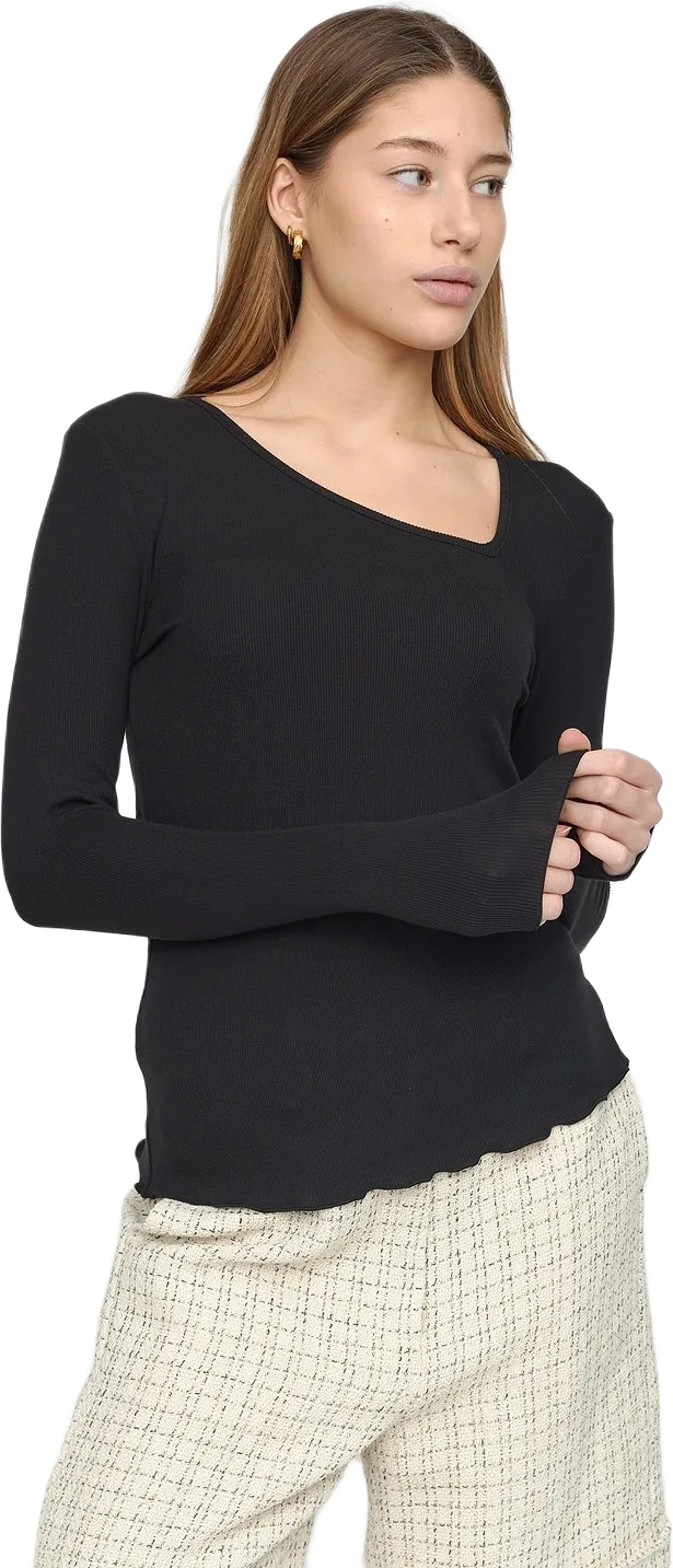 Srfenja Asymmetrical Top - Black