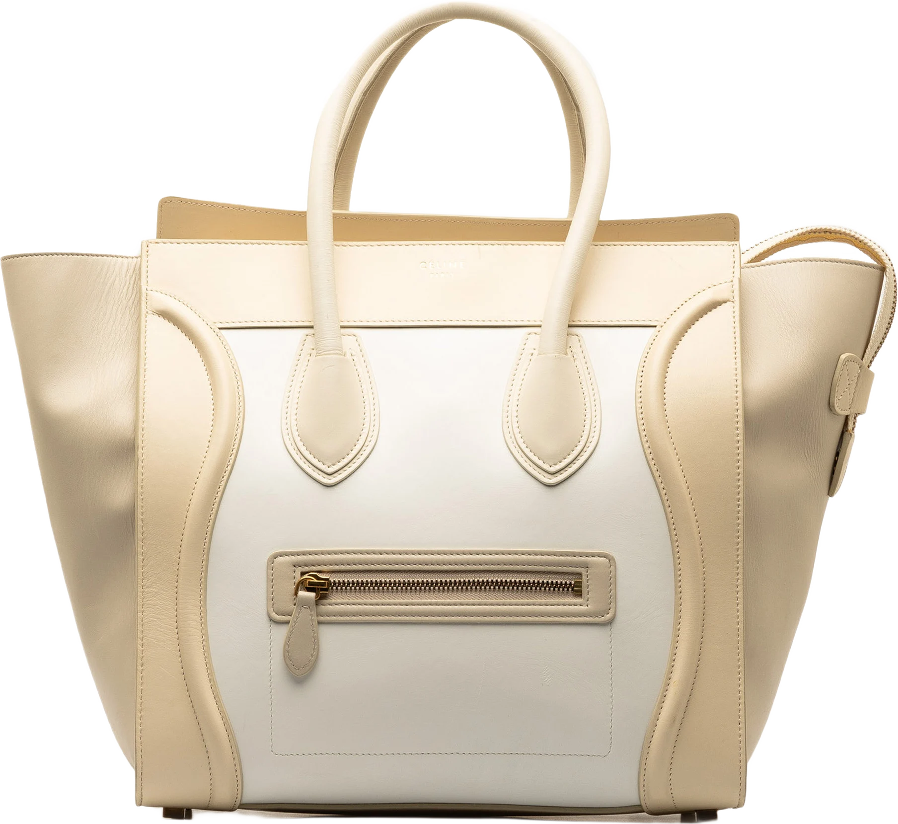 Celine Micro Luggage Tote Bicolor