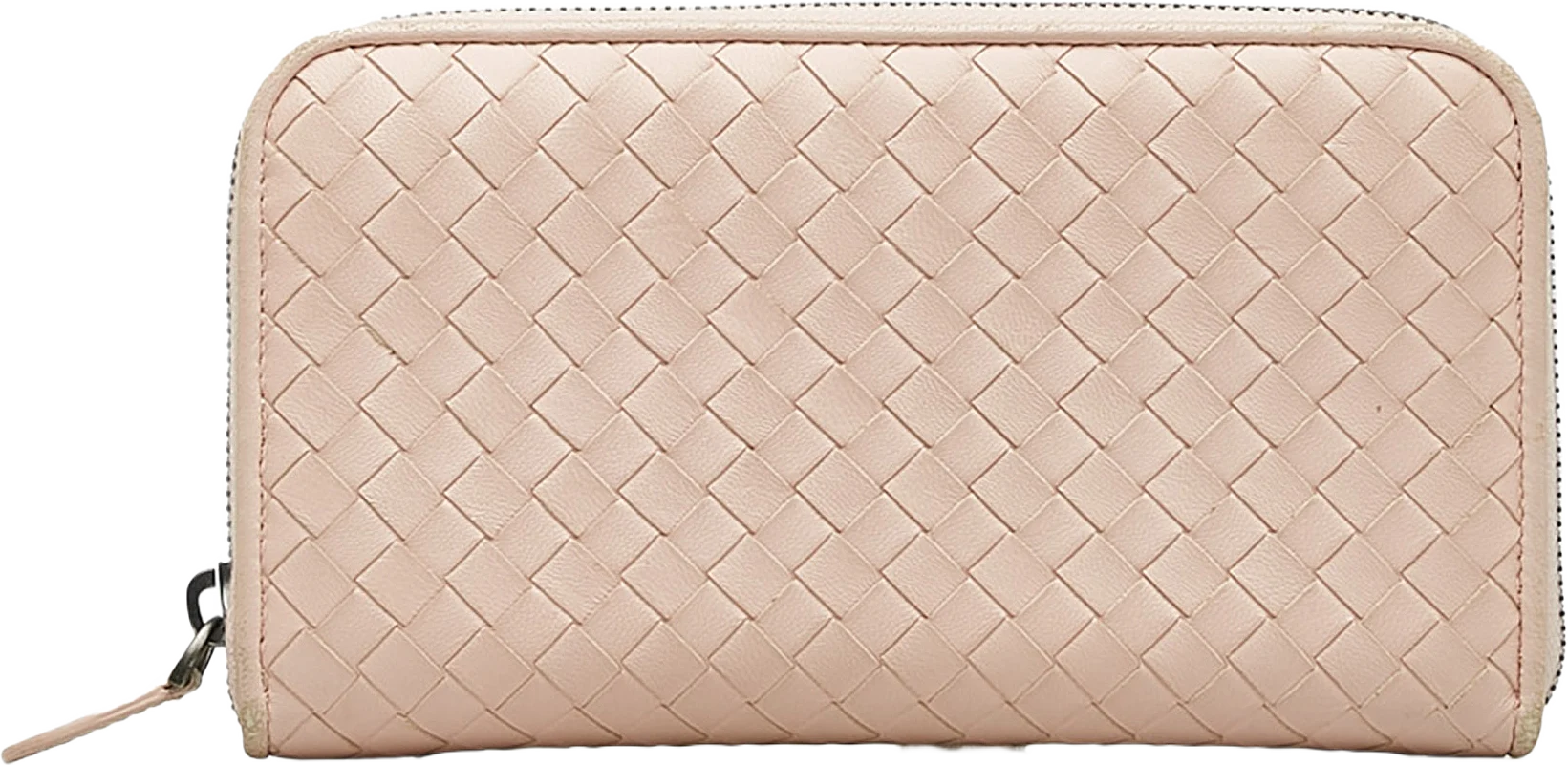 Bottega Veneta Intrecciato Zip Around Long Wallet