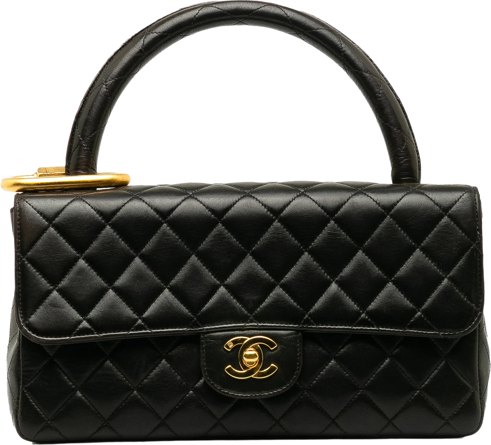 Chanel Classic Lambskin Kelly Flap Bag Set