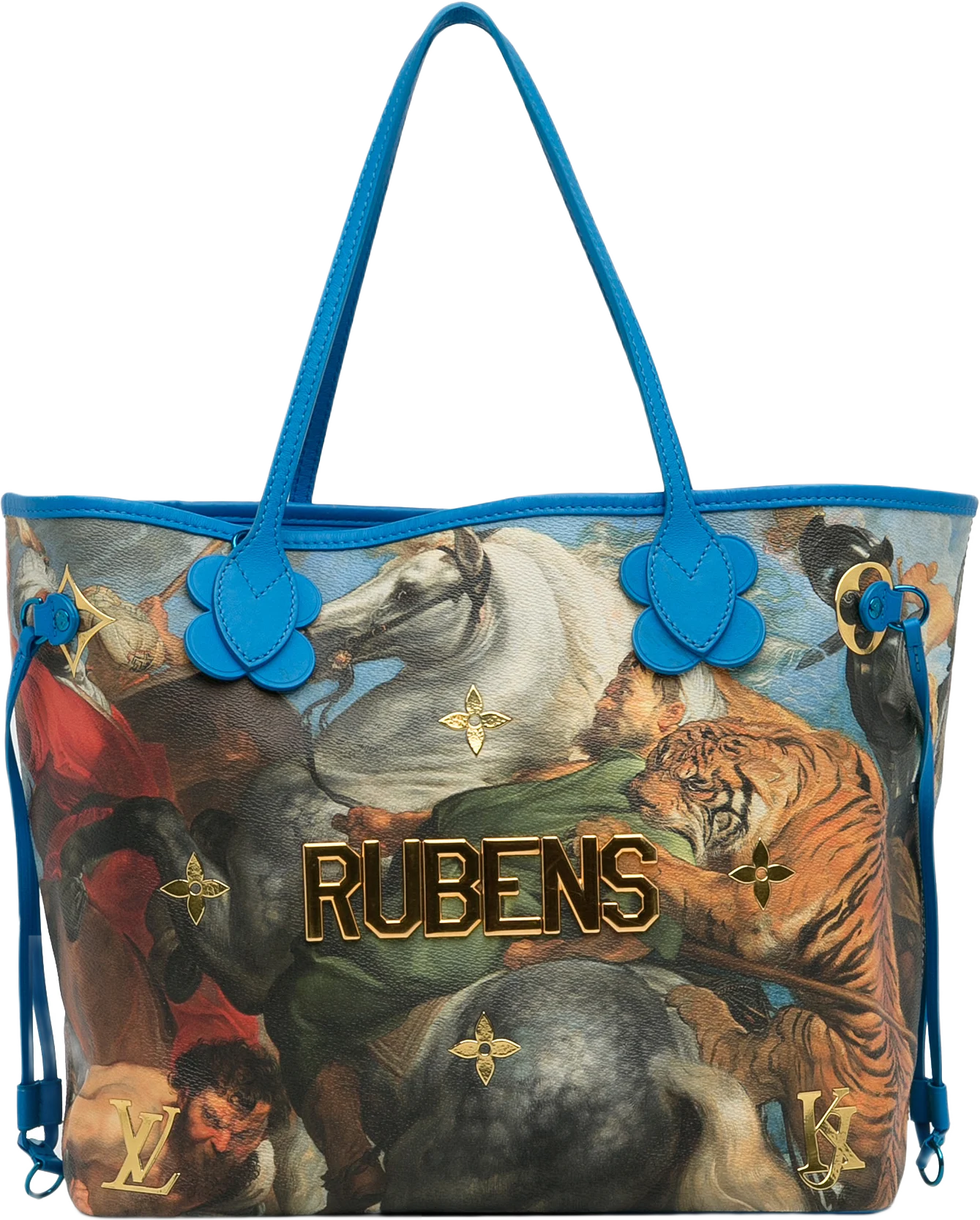 Louis Vuitton X Jeff Koons Masters Collection Rubens Neverfull Mm