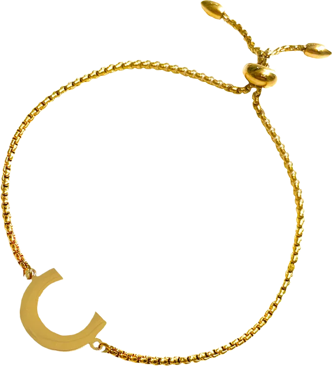 New Identity Bracelet D Gold