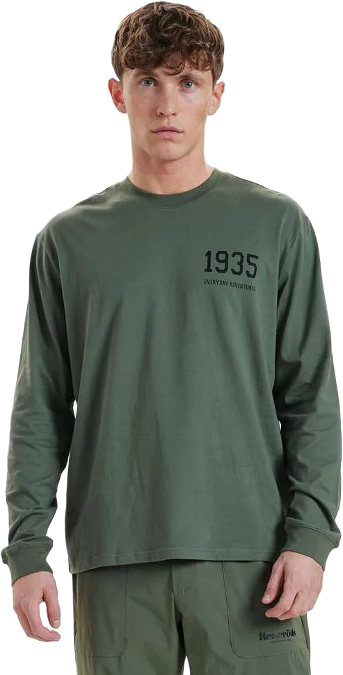 100% Ekologisk Bomuld, Långärmad T-shirt, Grön