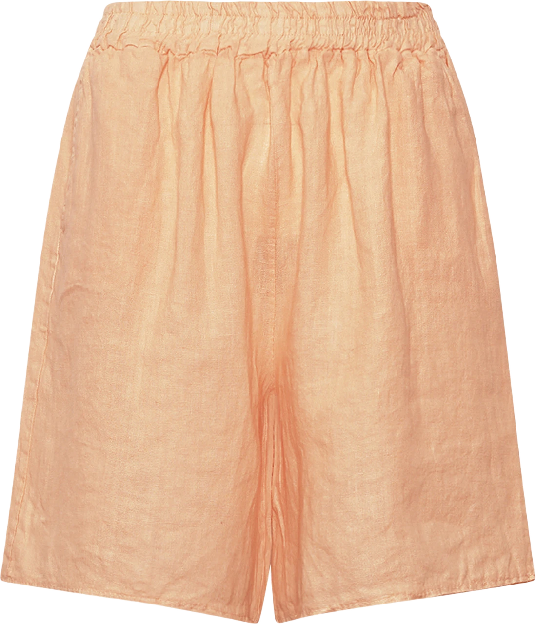 Tracy, Shorts, Linen - Apricot