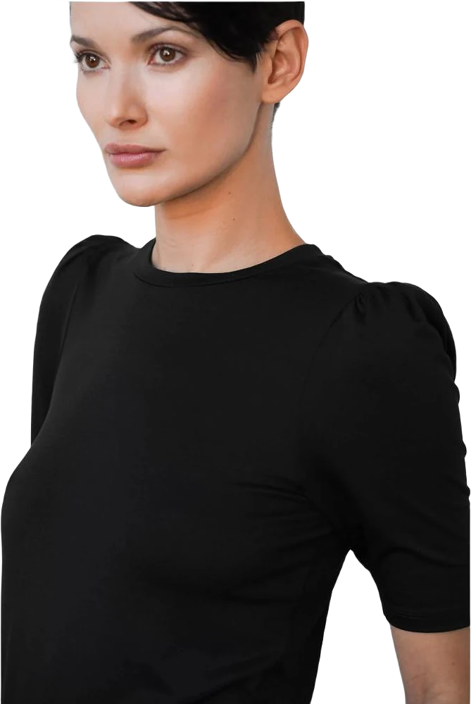 Tu Puff Top - Black