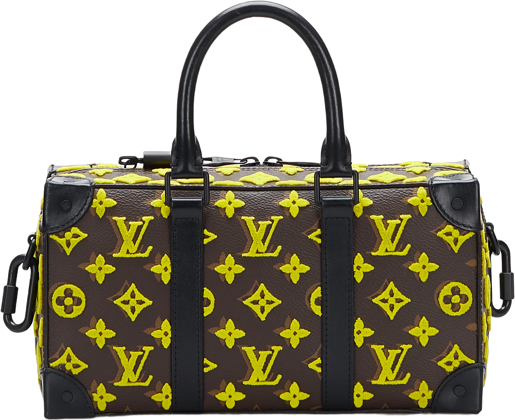 Louis Vuitton Monogram Tuffetage Speedy Trunk