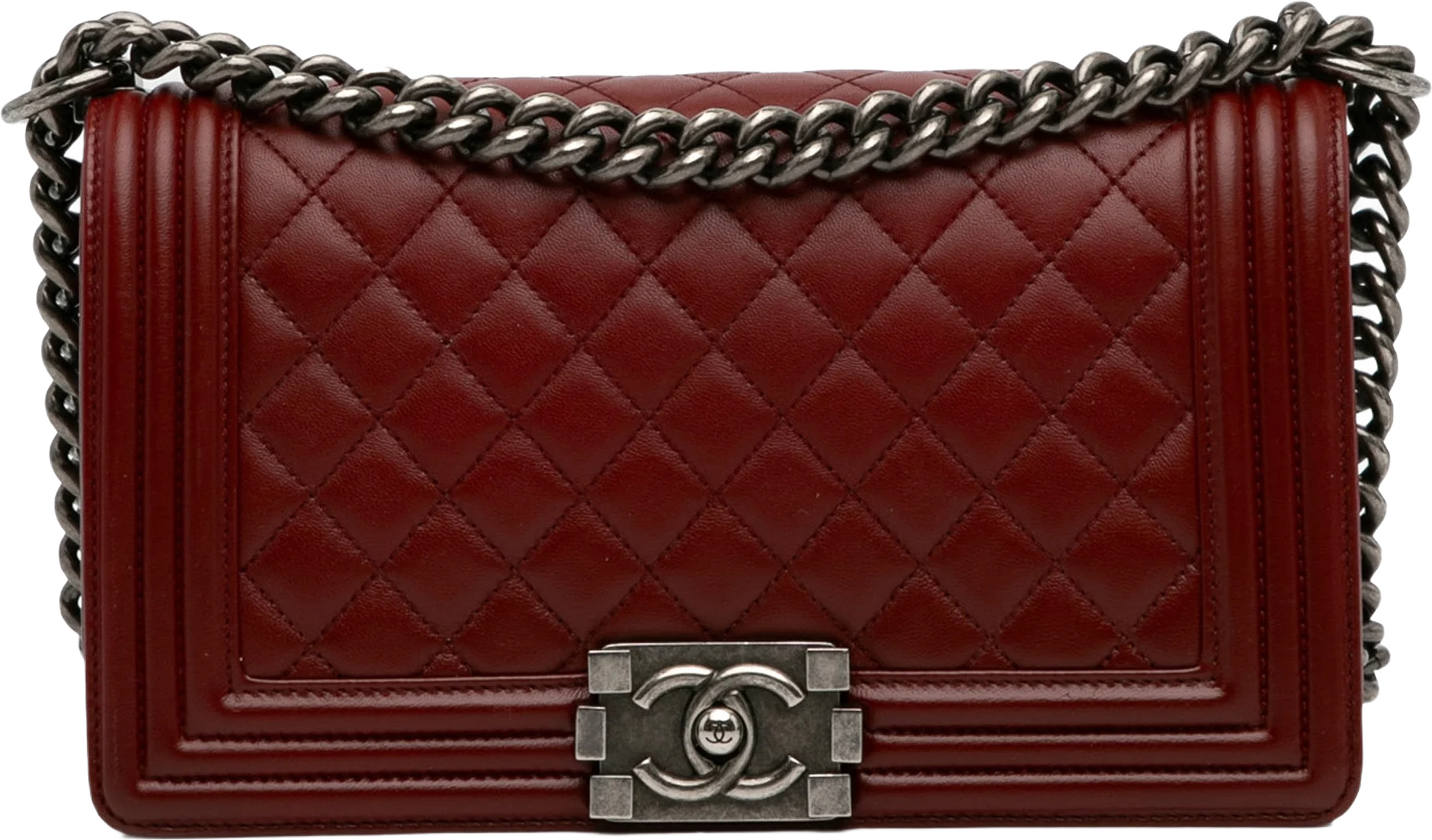 Chanel Medium Lambskin Boy Flap