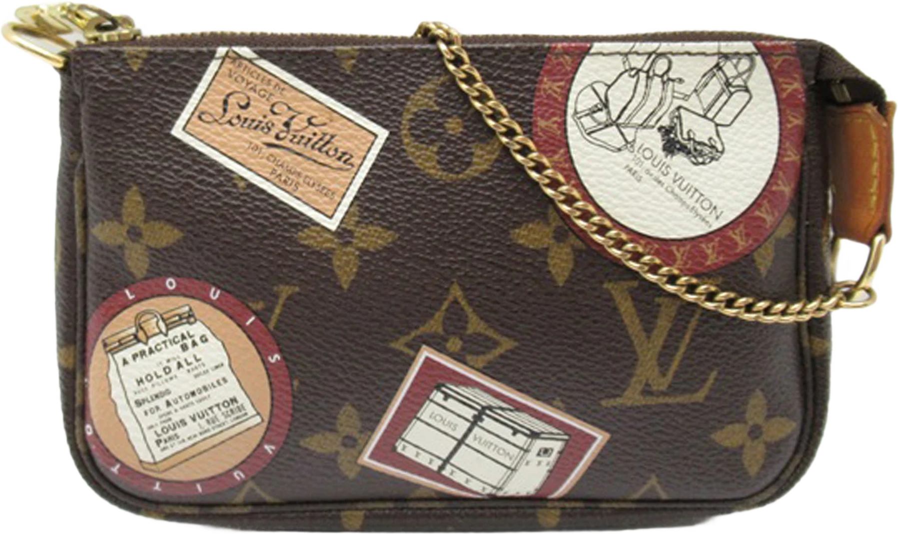 Louis Vuitton Monogram Patch Mini Pochette Accessoires