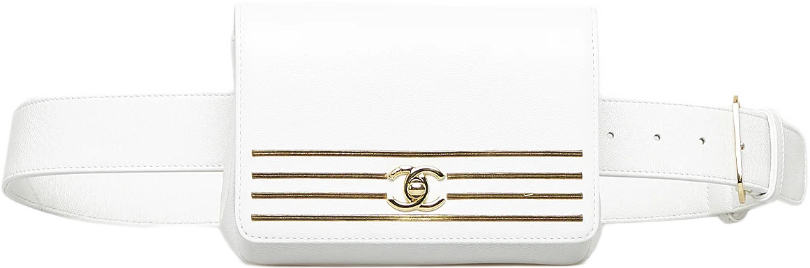 Chanel Captain Gold Belt Bag