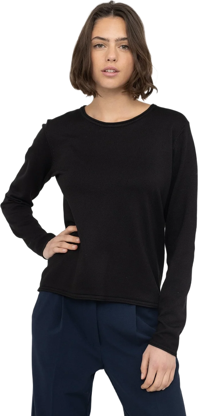 Srmarla O-neck Roll Edge Knit