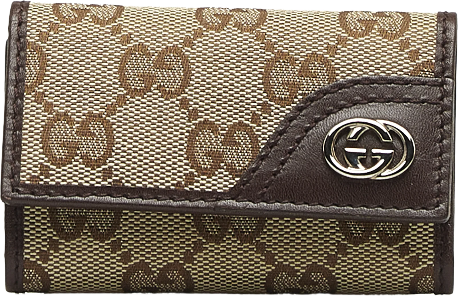 Gucci Gg Canvas Britt Key Holder