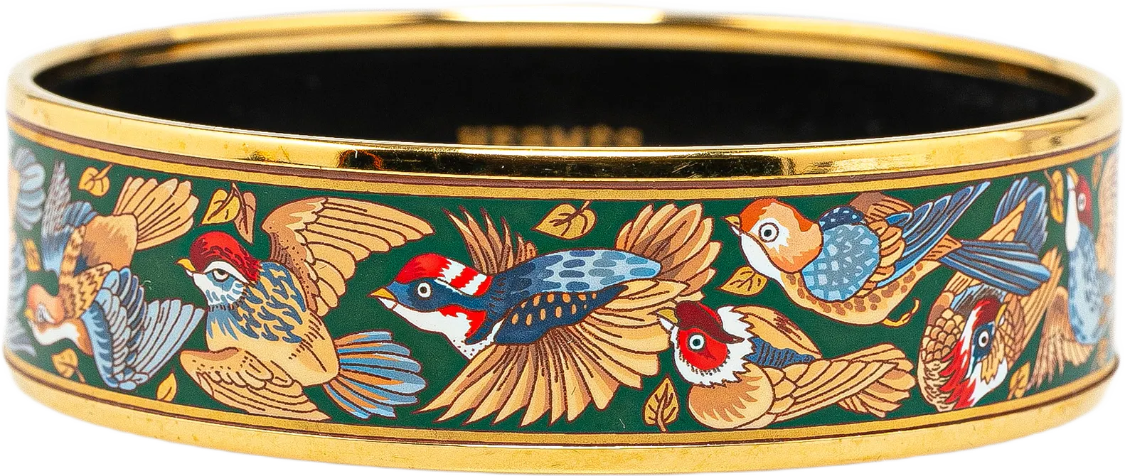 Hermès Wide Enamel Bangle