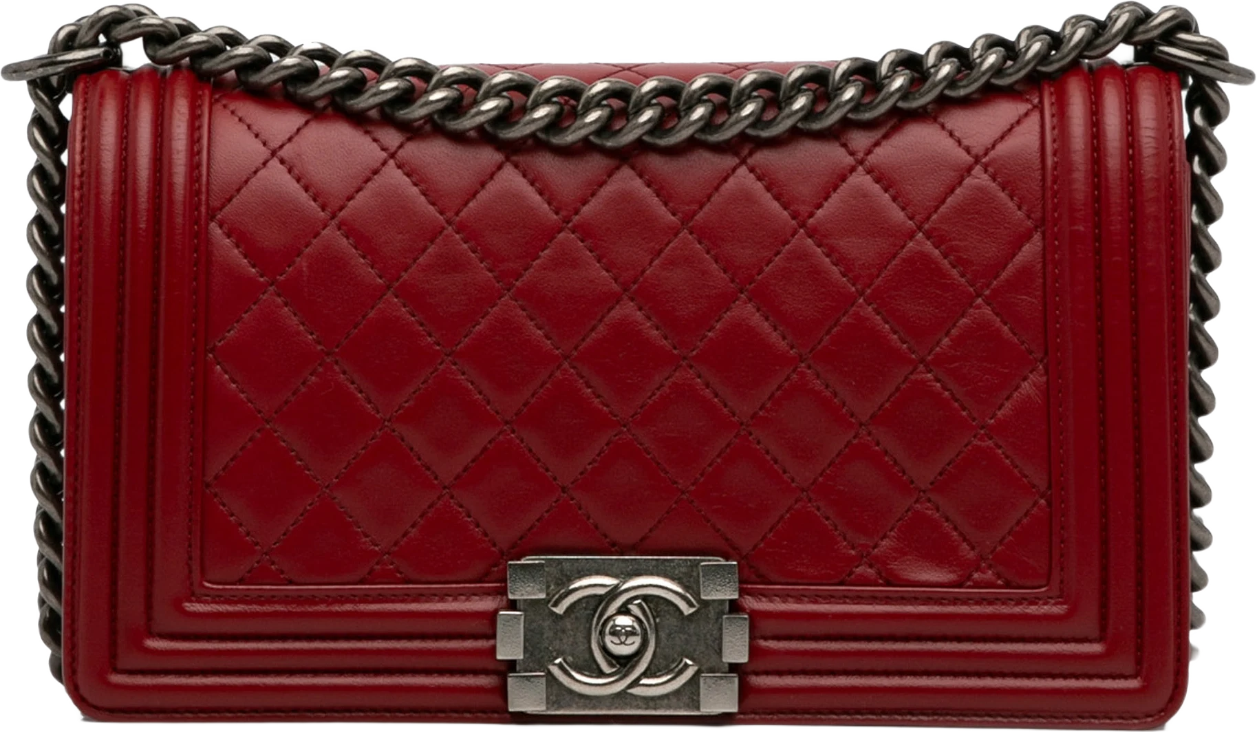 Chanel Medium Lambskin Boy Flap Bag