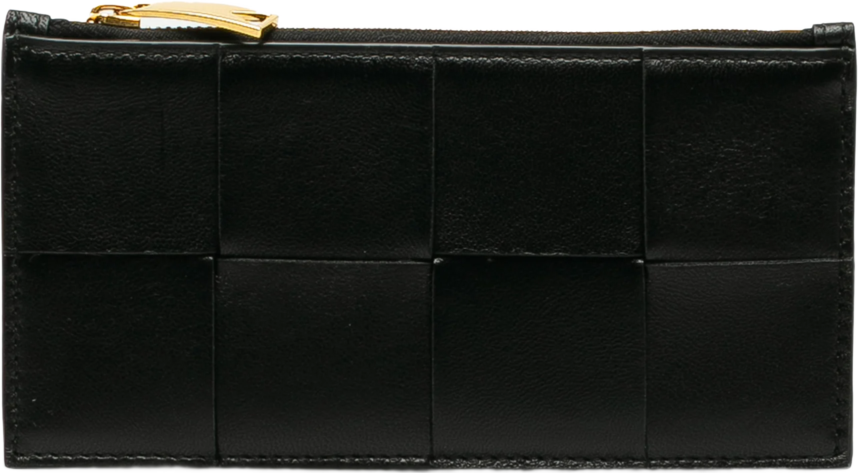 Bottega Veneta Intrecciato Zip Leather Card Holder