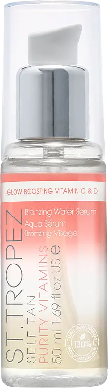 Self Tan Purity Vitamins Bronzing Water Face Serum