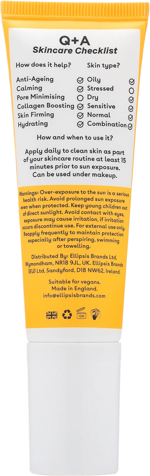 Peptide Renewing Face Sunscreen SPF 50