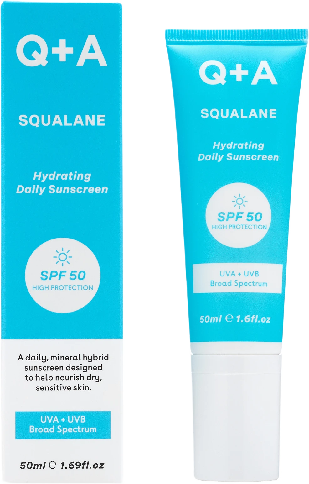 Squalane Hydrating Face Sunscreen SPF 50