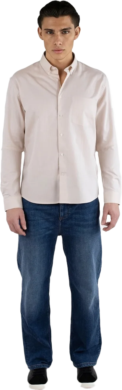 Mika Straight Fit Shirt - Beige