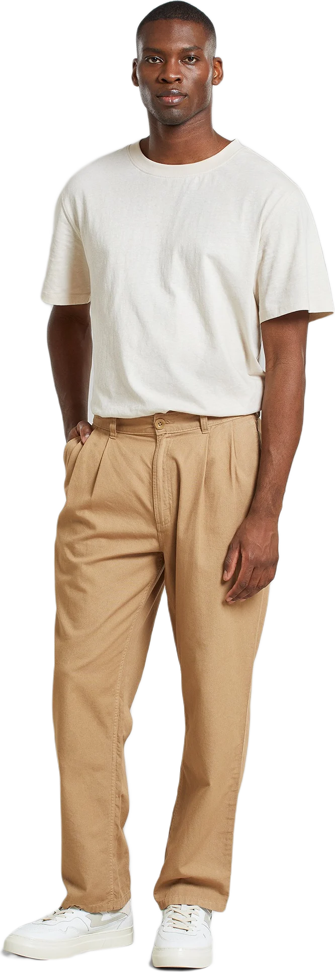 Pants Vallen Canvas Kelp Beige