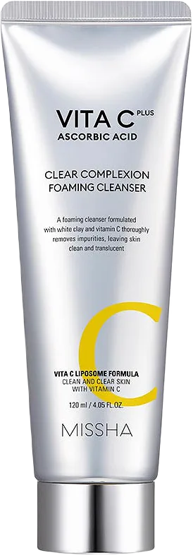 Vita C Plus Clear Complexion Foaming Cleanser Face Cleansing Mousse