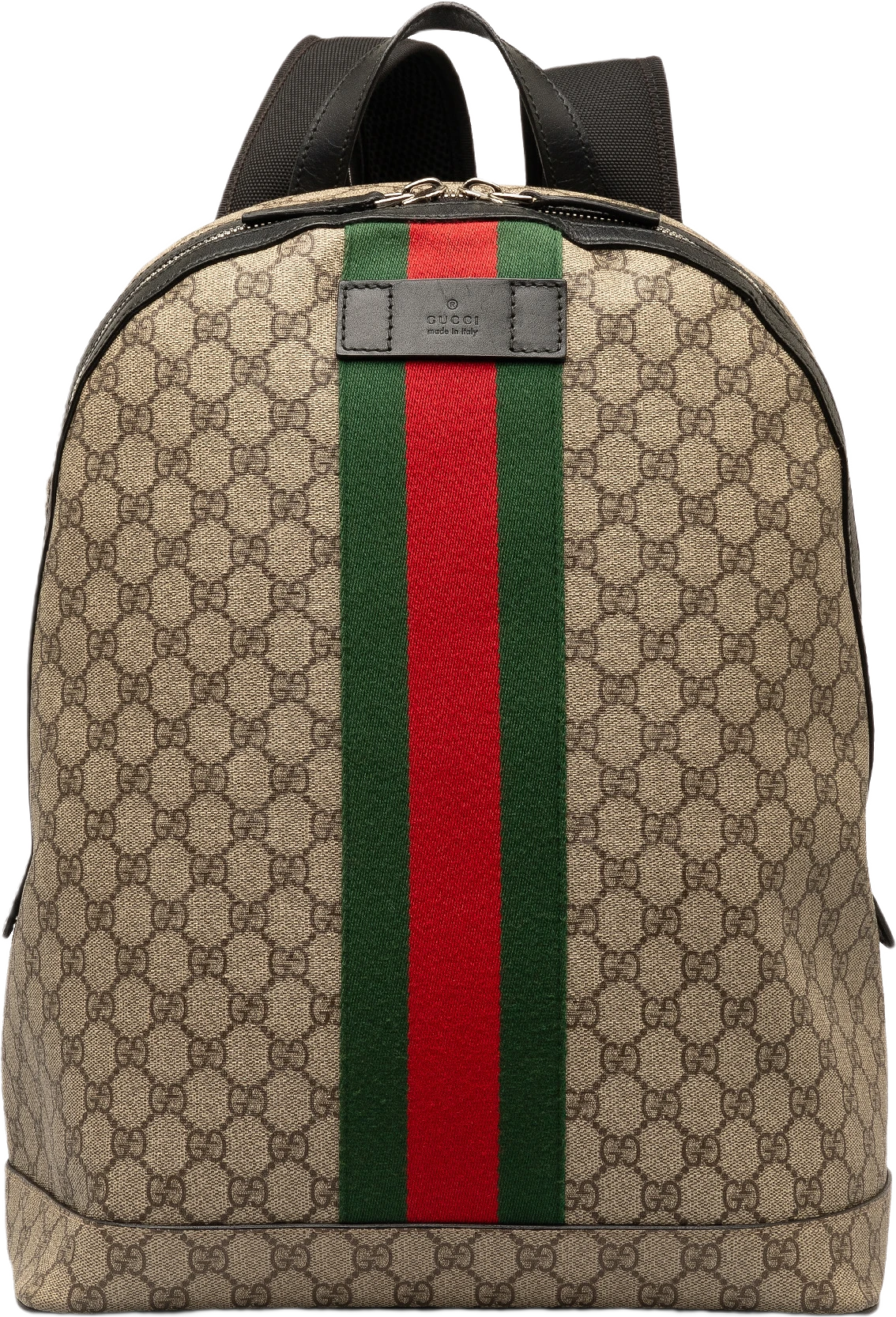 Gucci Gg Supreme Web Backpack