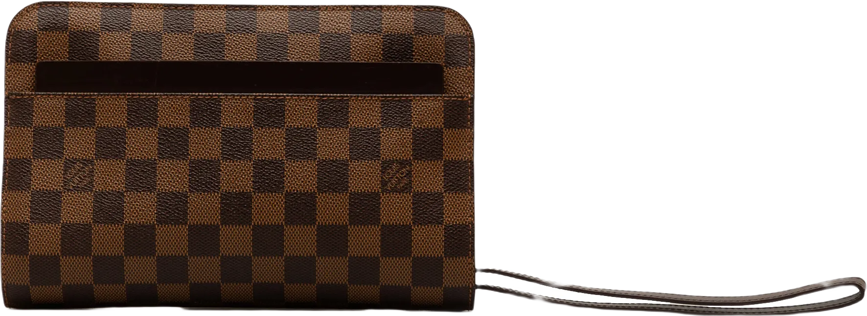 Louis Vuitton Damier Ebene Pochette Saint Louis