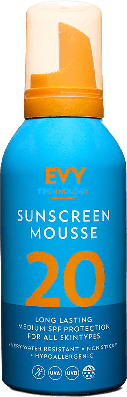 EVY Technology Sunscreen Mousse SPF20, 150 ml