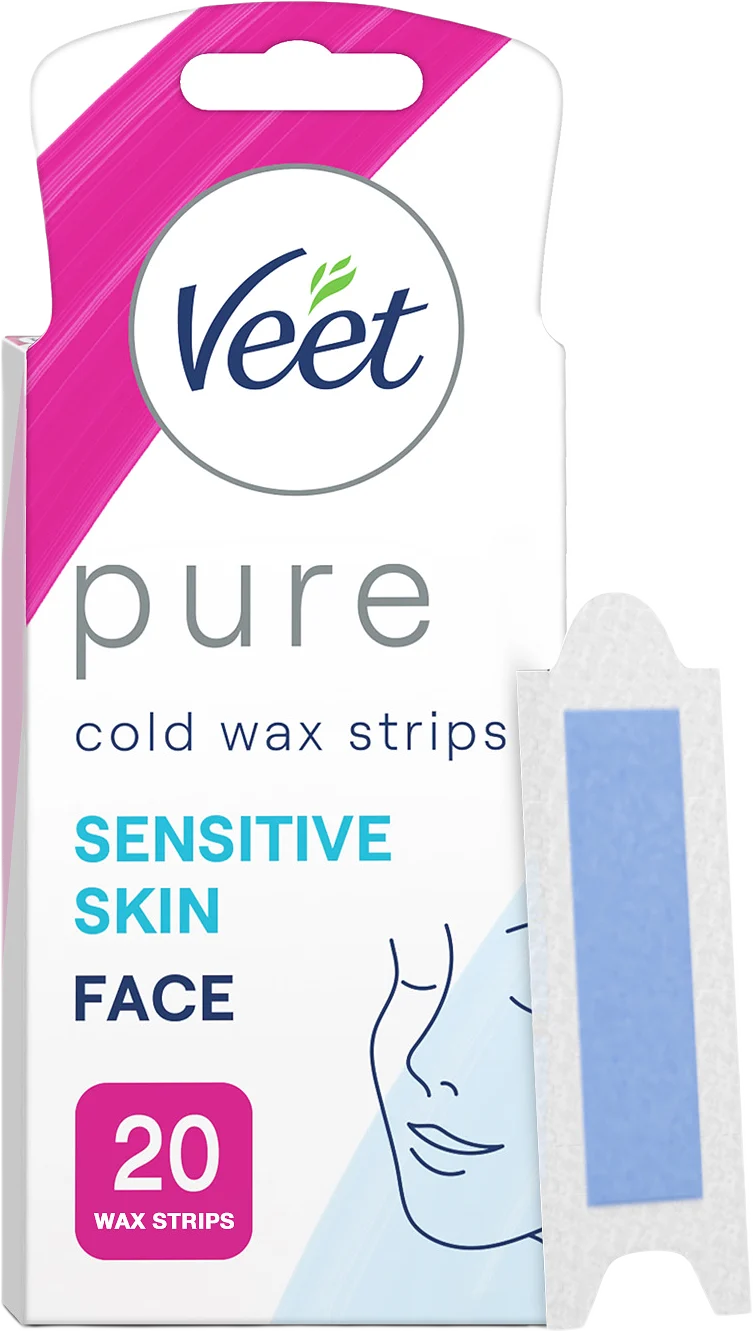 Pure Face Sensetive Cold Wax Strips