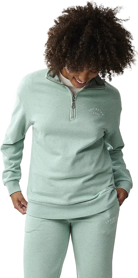 Kelly Half Zip Sweatshirt