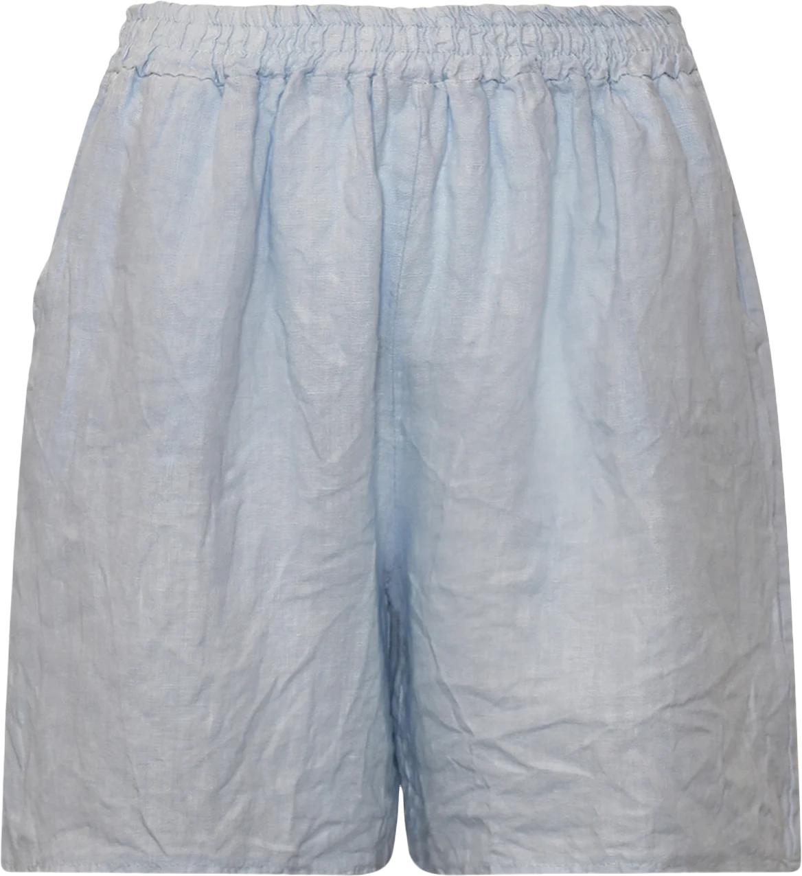 Tracy, Shorts, Linen - Light Blue