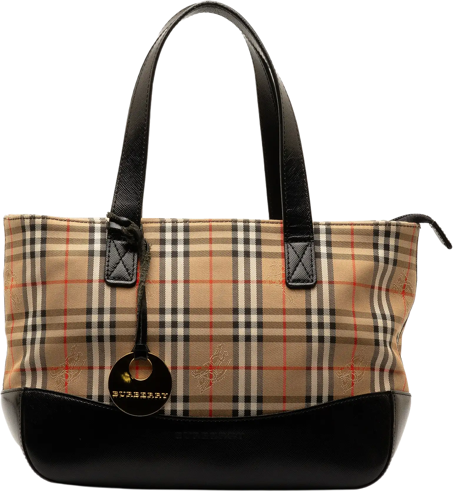 Burberry Haymarket Check Shoulder Bag