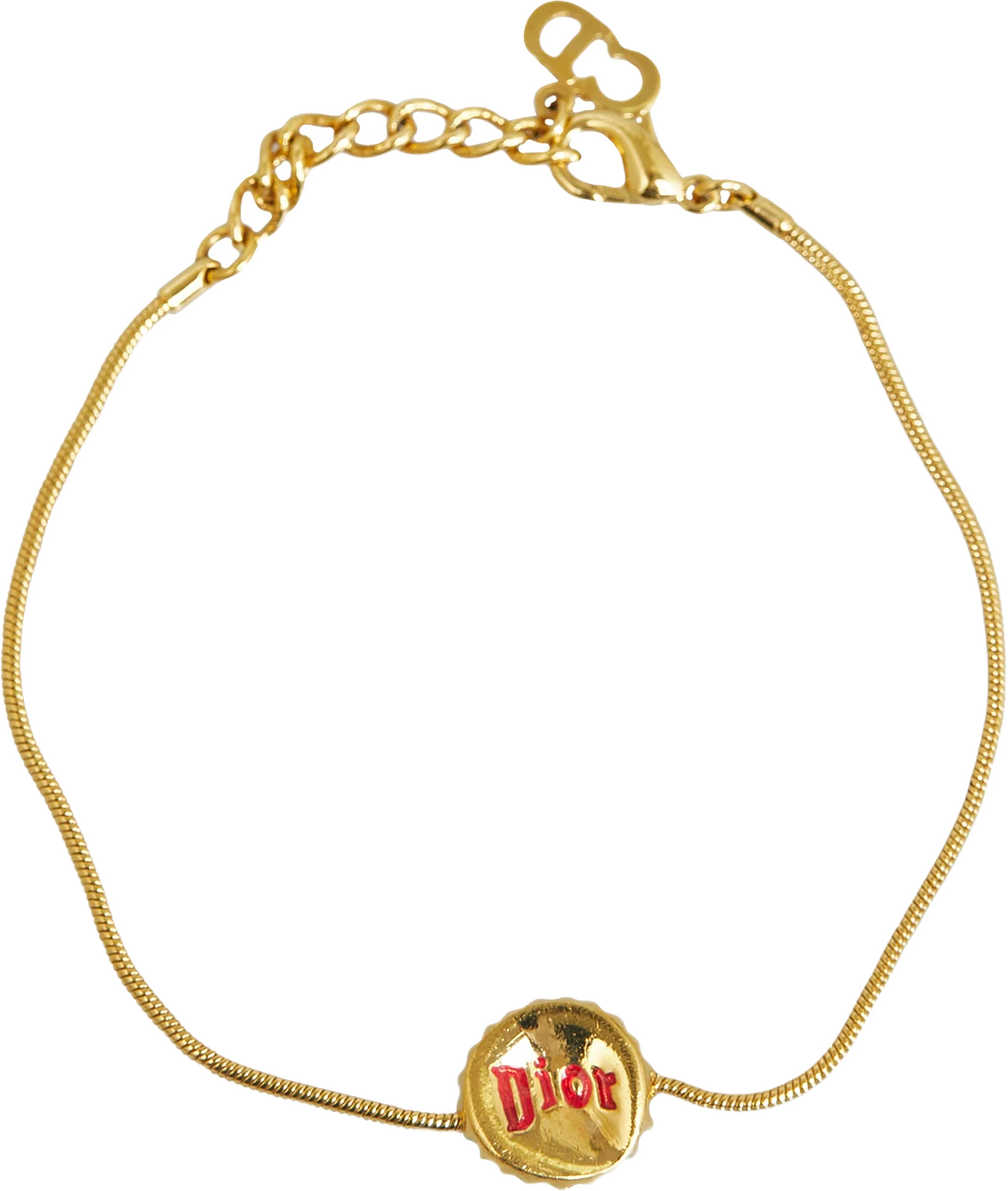 Dior Logo Charm Bracelet