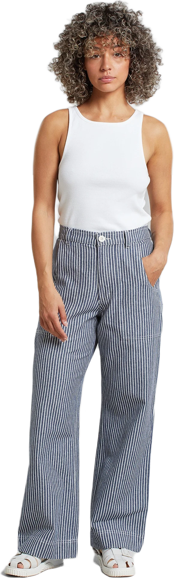 Workwear Pants Vara Work Stripe Blue