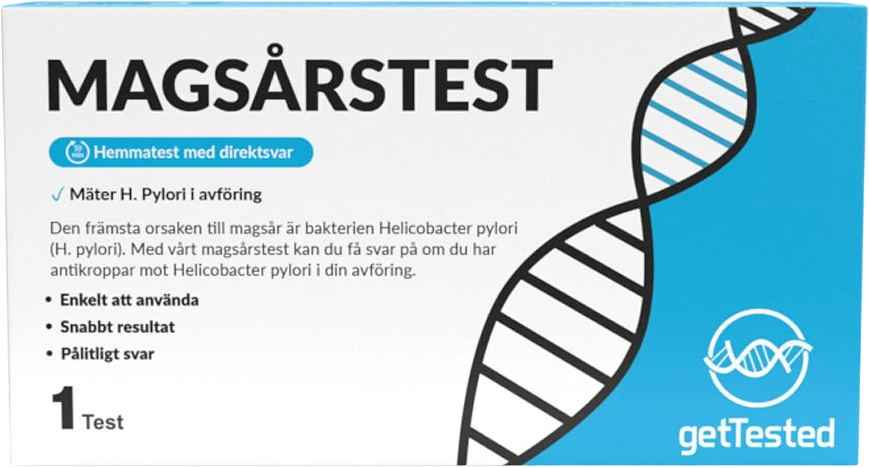 Magsårstest